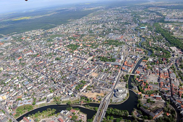 Bydgoszcz z lotu ptaka